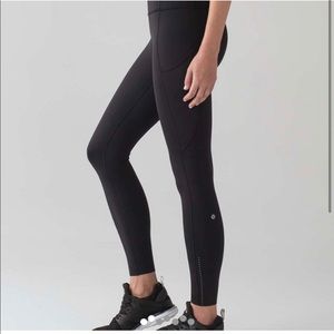 Lululemon fast and free reflective 7/8 leggings